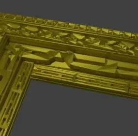 Classic Picture Frame 3d model