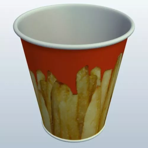 Plastic Bottle 3d model