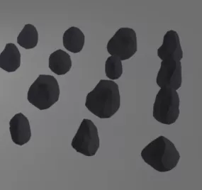 Landscape Rocks 3d model
