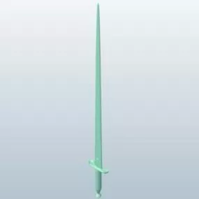 French Sword 3d model