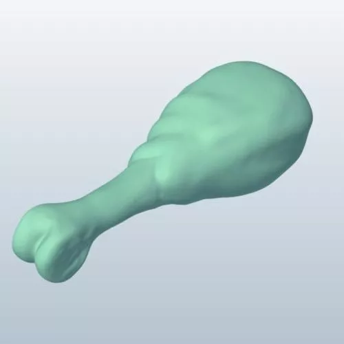 Fried Chicken 3d model Fried Chicken 3d model