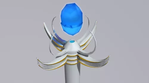 Frost Staff Gaming 3d model Frost Staff Gaming 3d model