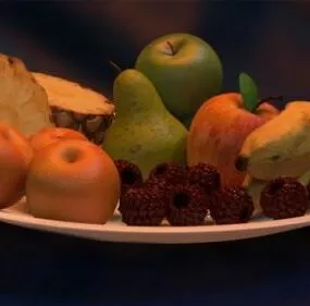 Fruits Collection 3d model