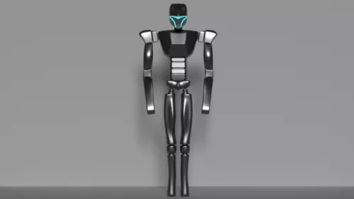 Cyborg Warrior 3d model