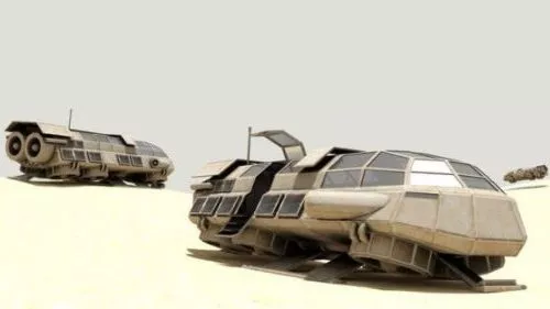Stargate Spaceship 3d model