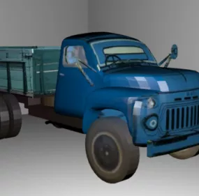 Gaz-53 Truck 3d model