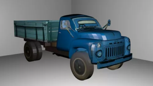 Transport Platform Truck 3d model