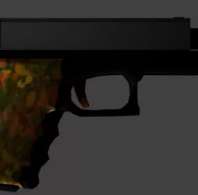 Glock 19 Gun 3d model