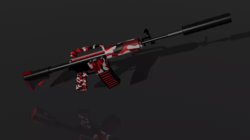 Kriss Vector Submachine Gun 3d model