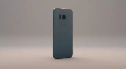 Samsung Galaxy S2 Smartphone 3d model