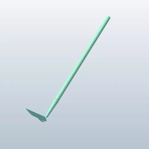 Garden Hoe Tool 3d model Garden Hoe Tool 3d model