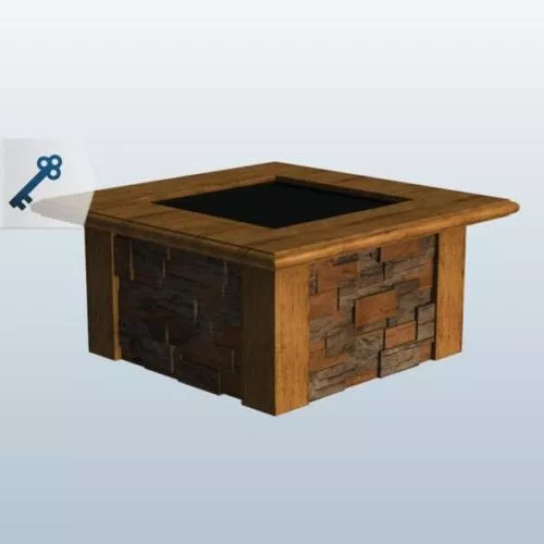 Corner Cupboard 3d model