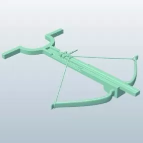 Gastraphetes Crossbow 3d model