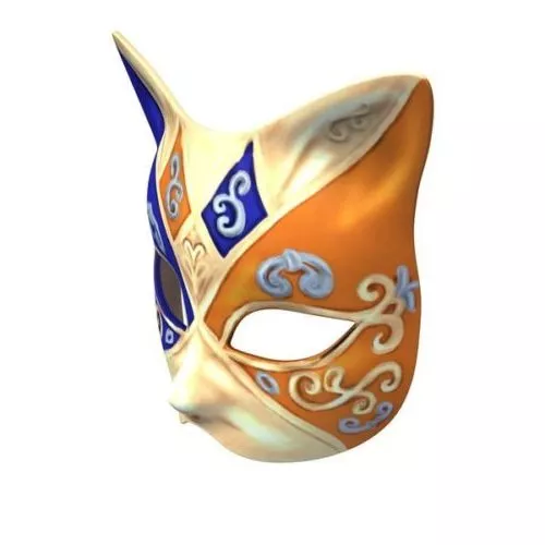 Man With Welding Mask 3d model
