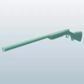 Hunting Shotgun Weapon 3d model