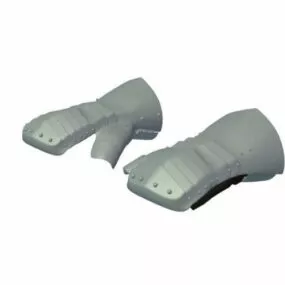 Metal Gauntlet Armor 3d model