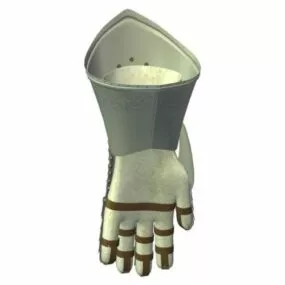 Medieval Gauntlet Armor 3d model