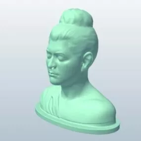 Buddha Bust 3d model