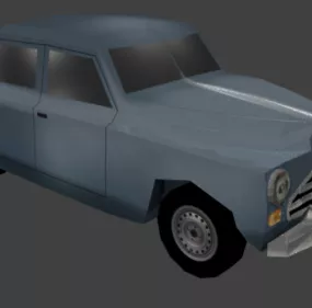 Russian Gaz M20 Car 3d model