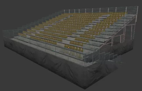 Stand Wrought Iron 3d model
