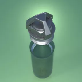 Geocaching Capsule 3d model