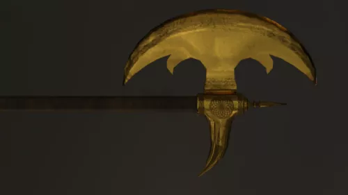 Man Character Movie Blade Weapon 3d model