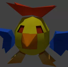Giant Bird Toy 3d model