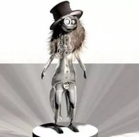 Gina Cartoon Character 3d model