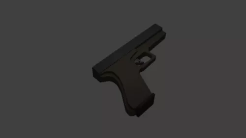 Glock 18 Gun 3d model Glock 18 Gun 3d model