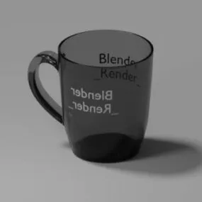 Glossy Cup 3d model