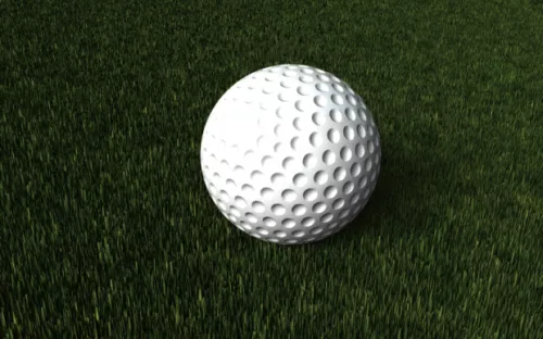 Sport Golf Course Flags 3d model