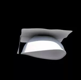 Student Graduation Hat 3d model