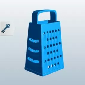 Grater Box 3d model