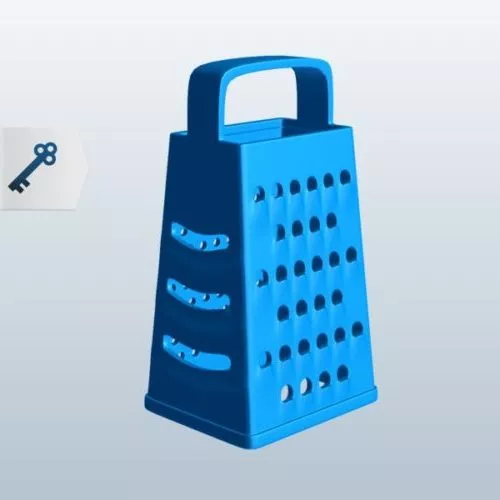 Grater Box 3d model Grater Box 3d model