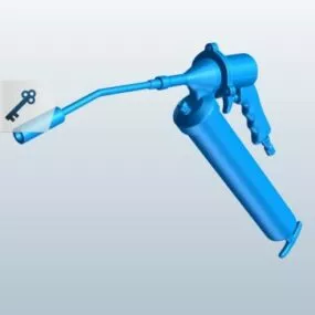 Grease Gun Tool 3d model