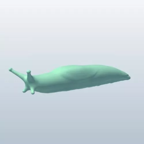 Lowpoly Slug 3d model Lowpoly Slug 3d model