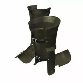 Vintage Greaves Armor 3d model