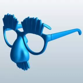 Groucho Glasses 3d model