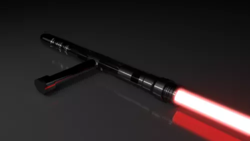 Lightsaber Lowpoly 3d model