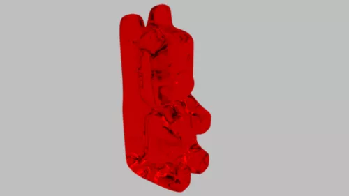 Gummy Bear Toy 3d model Gummy Bear Toy 3d model