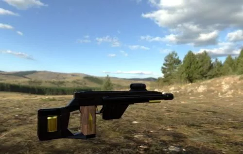 Classic Shooter Gun 3d model