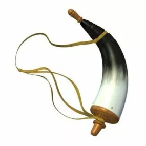 Gun Powder Horn 3d model