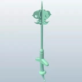 Gurj Mace Weapon 3d model