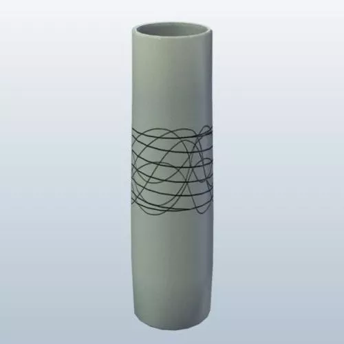 Simply Flower Vases Vray 3d model