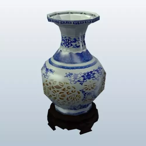 Chinese Ancient Vase 3d model Chinese Ancient Vase 3d model