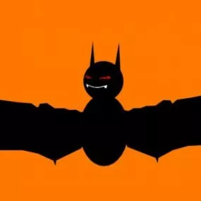 Halloween Bat Character 3d model