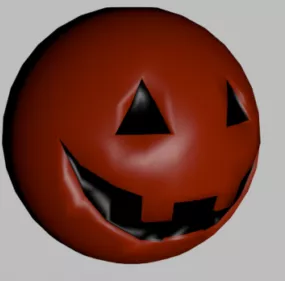 Halloween Cake Candy 3d model