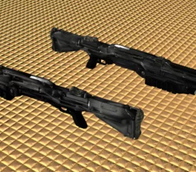 Halo 4 Shotgun Weapon 3d model
