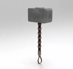 Gaming Hammer 3d model