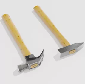Home Tool Hammer 3d model